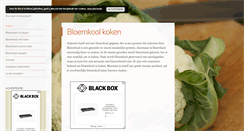 Desktop Screenshot of bloemkoolkoken.info